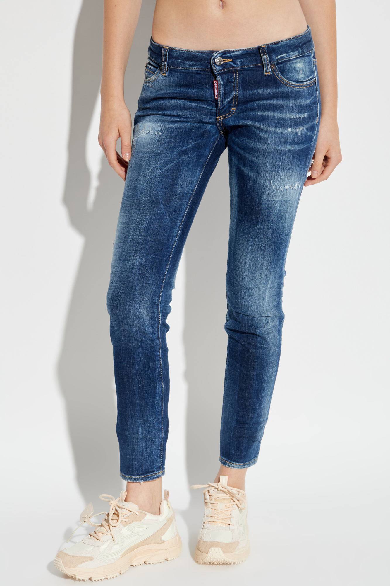 パンツ DSQUARED2 Jennifer Jean S72LB0436 S30685 Azul-marinho Jeans 